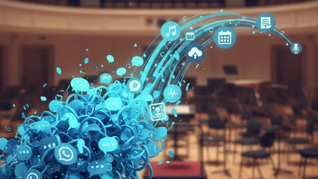 Perché la tua orchestra dovrebbe andare oltre i gruppi WhatsApp